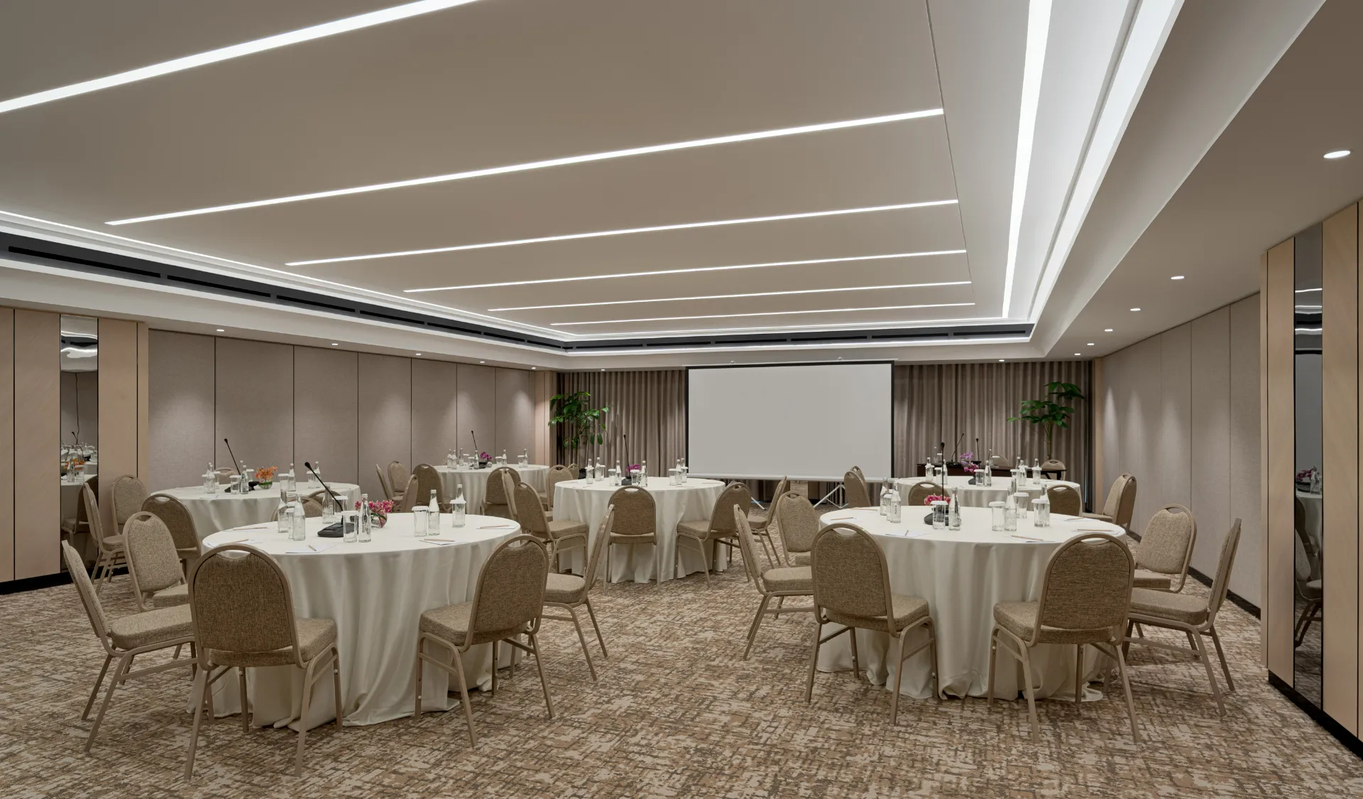 Meeting room setup at Lumire Hotel Jakarta