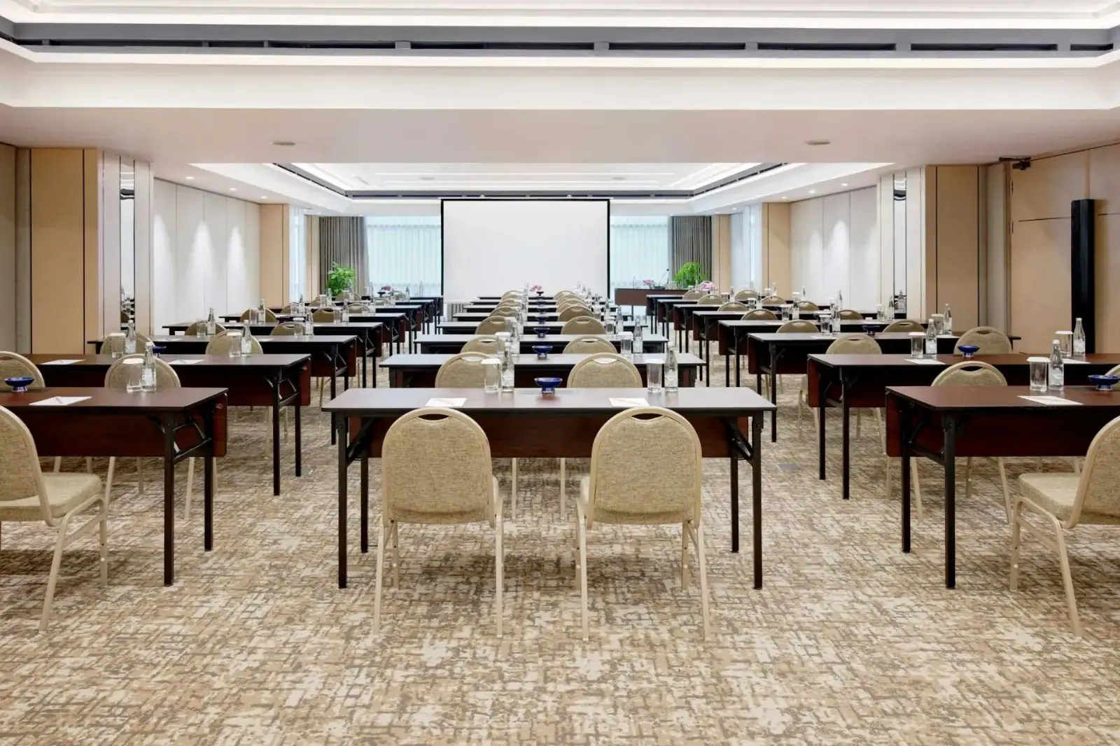 Meeting room setup at Lumire Hotel Jakarta