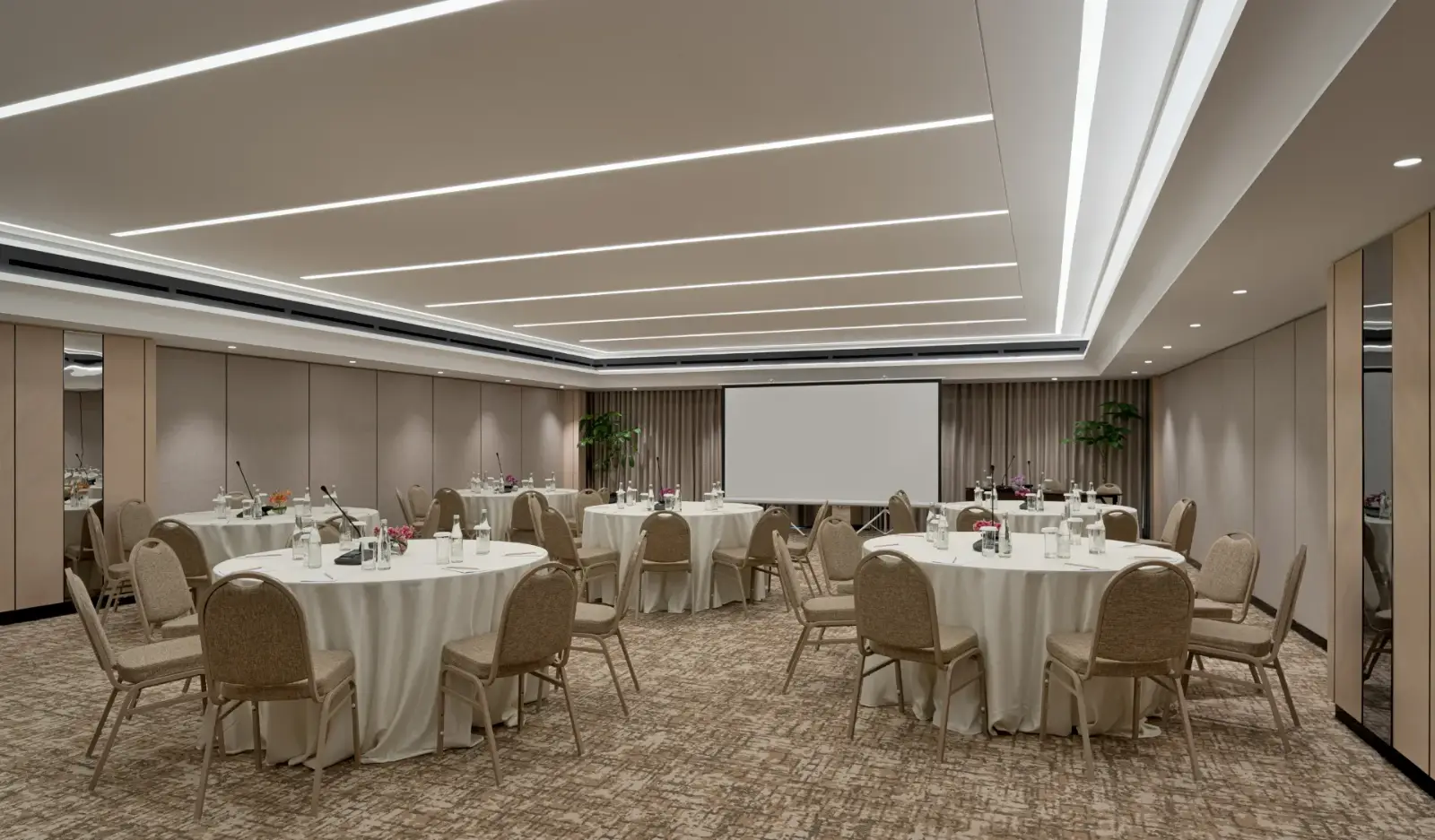 Meeting room setup at Lumire Hotel Jakarta
