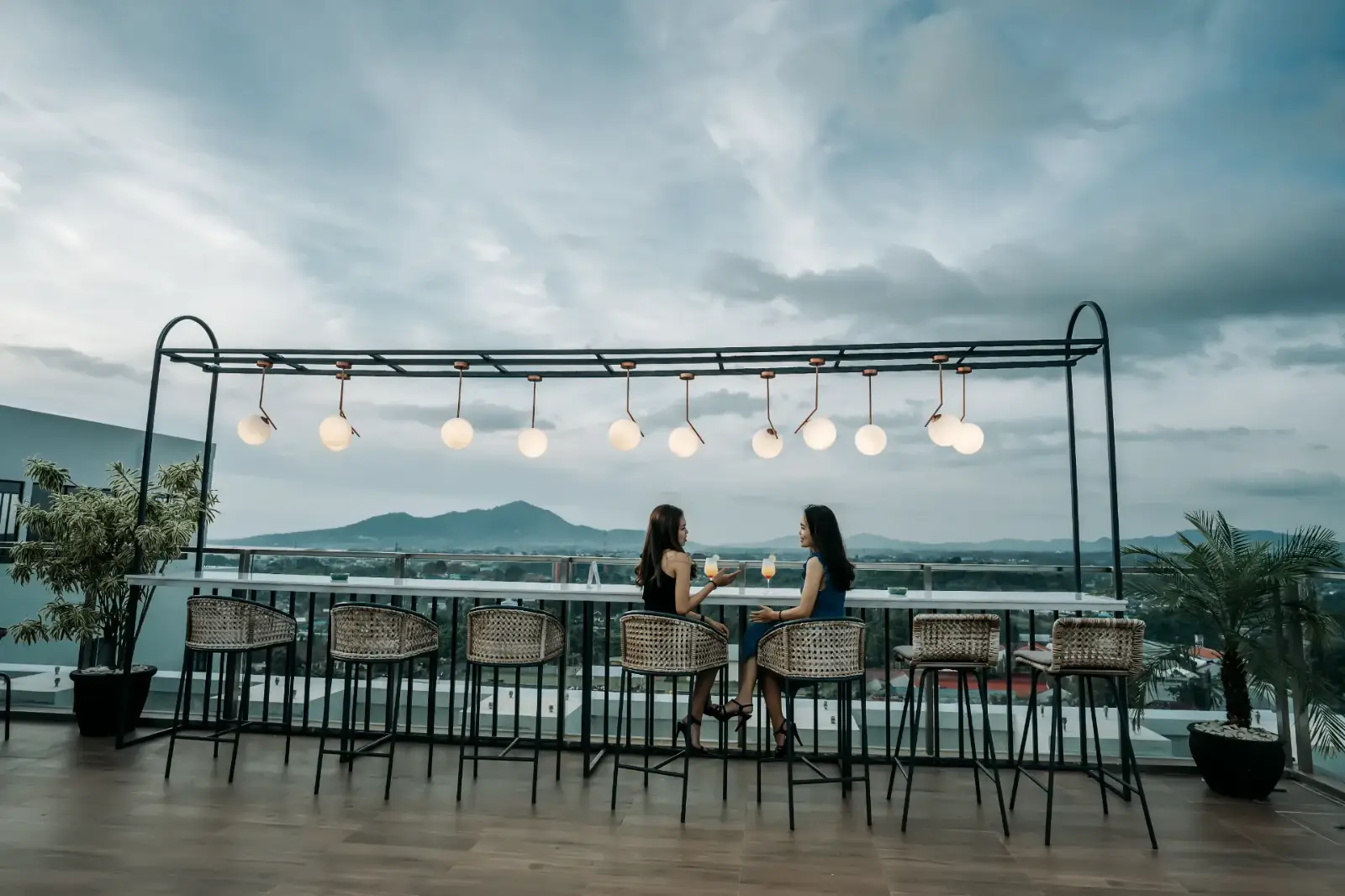 Outdoor area at Luwansa Hotel Manado